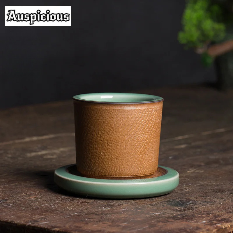 Celadon Ceramic Cup - 110ml High-end Longquan seladonlar çay fincanı