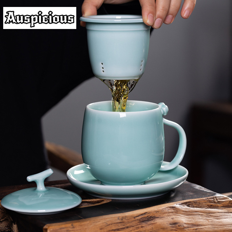 400ml Azure Longquan Seladon F - Celadon Ceramic Cup incelemesi ve fiyatı