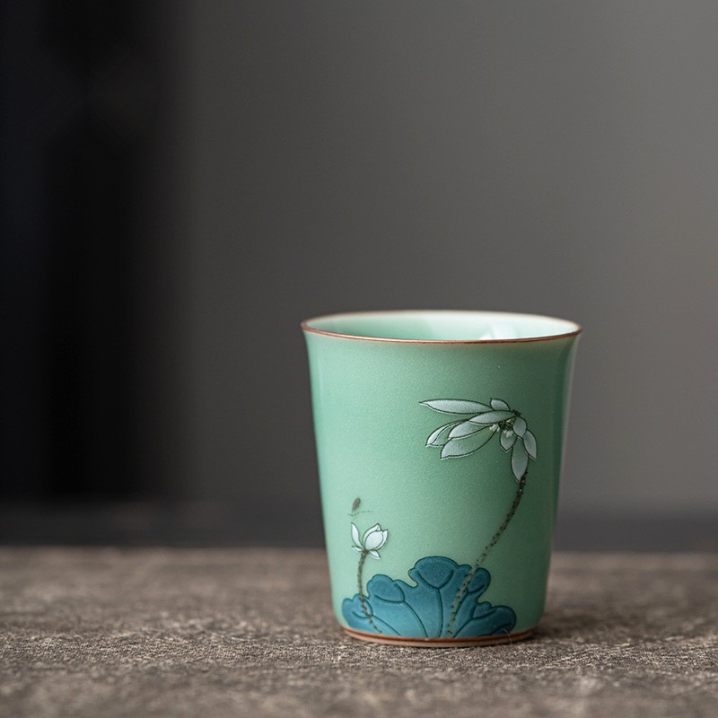 Vintage Celadon, İyi Şans Geti - Celadon Ceramic Cup incelemesi ve fiyatı