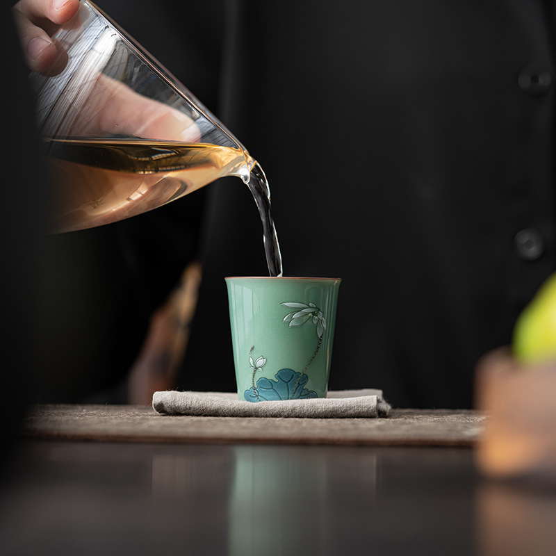 Vintage Celadon, İyi Şans Geti - Celadon Ceramic Cup incelemesi ve fiyatı