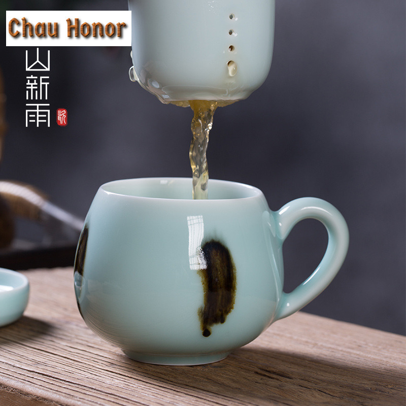 330 ml Longquan Seladonlar Fil - Celadon Ceramic Cup incelemesi ve fiyatı