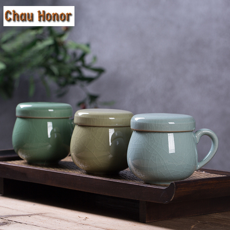330 ml Longquan Seladonlar Fil - Celadon Ceramic Cup incelemesi ve fiyatı