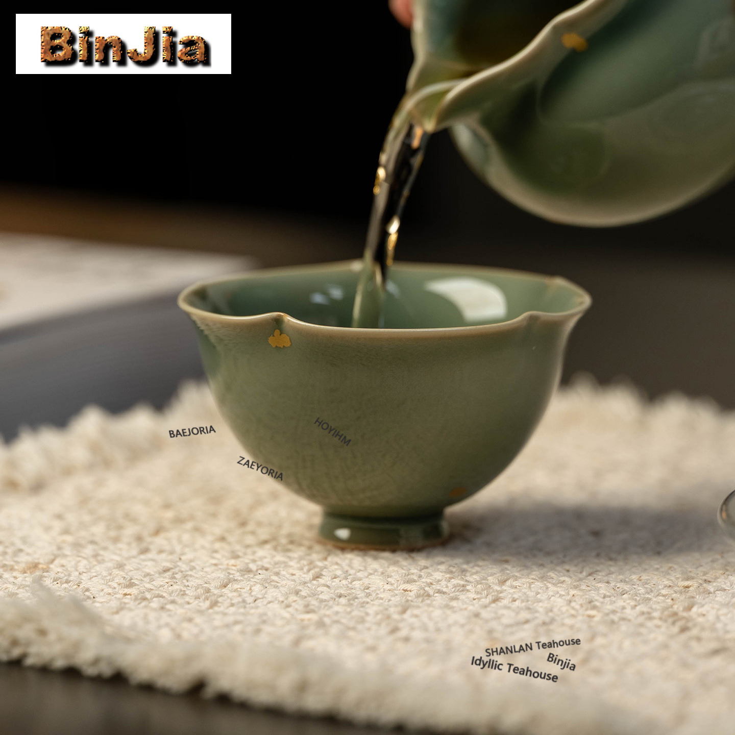 100ml Yue Kiln Celadon Çay Fin - Celadon Ceramic Cup incelemesi ve fiyatı