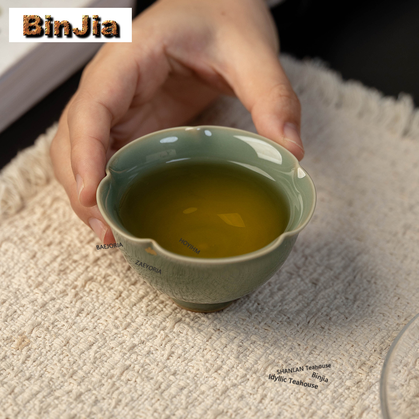 100ml Yue Kiln Celadon Çay Fin - Celadon Ceramic Cup incelemesi ve fiyatı